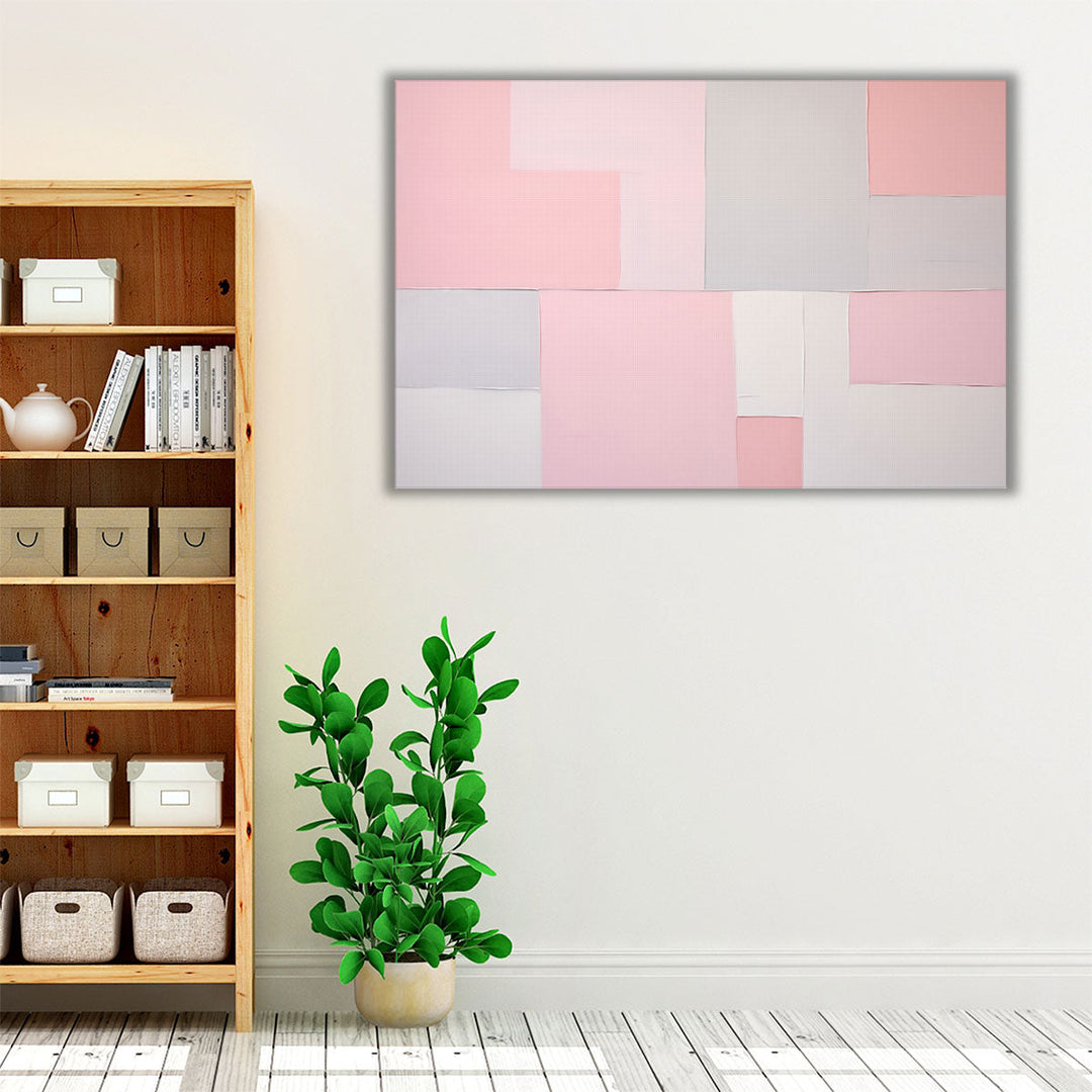 Minimalist Blush - Canvas Print Wall Art