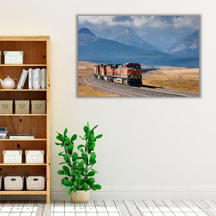 Train I - Canvas Print Wall Art