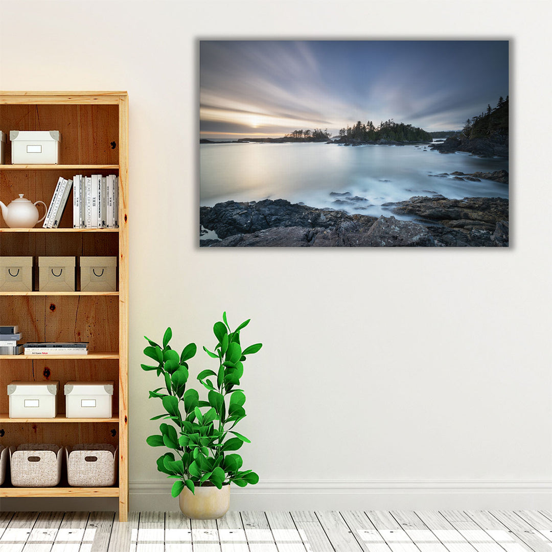 Sunset on Vancouver Island - Canvas Print Wall Art