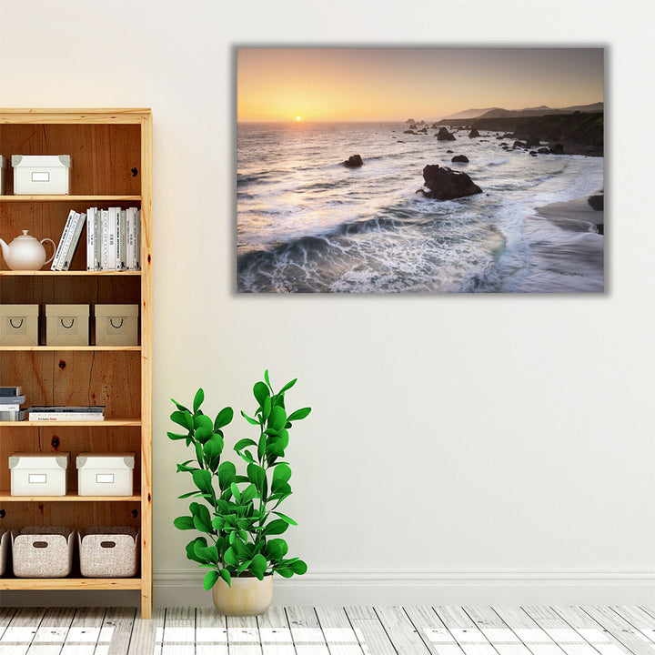 Sonoma Coast Sunset - Canvas Print Wall Art