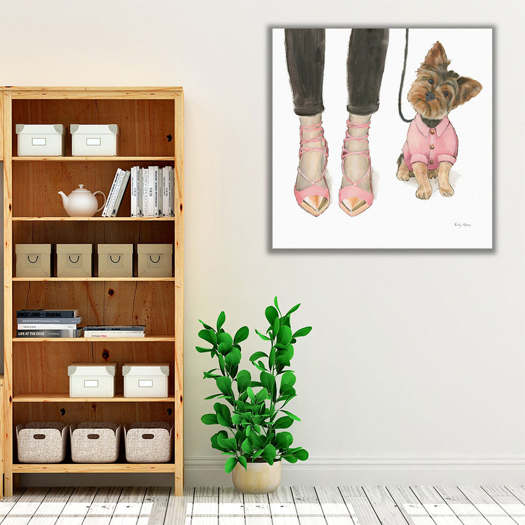 Furry Fashion Friends III - Canvas Print Wall Art