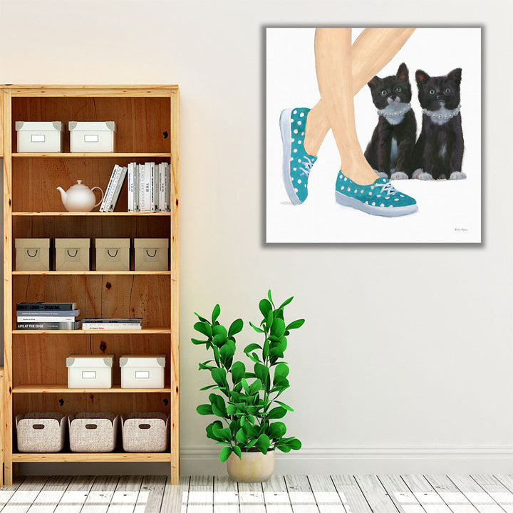 Cutie Kitties III - Canvas Print Wall Art