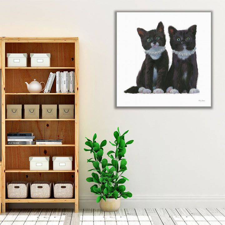 Cutie Kitties IV - Canvas Print Wall Art