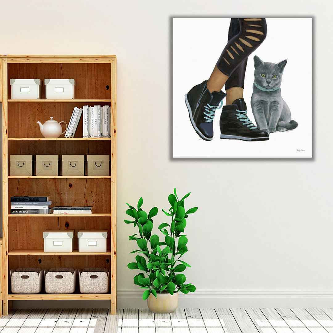 Cutie Kitties V - Canvas Print Wall Art