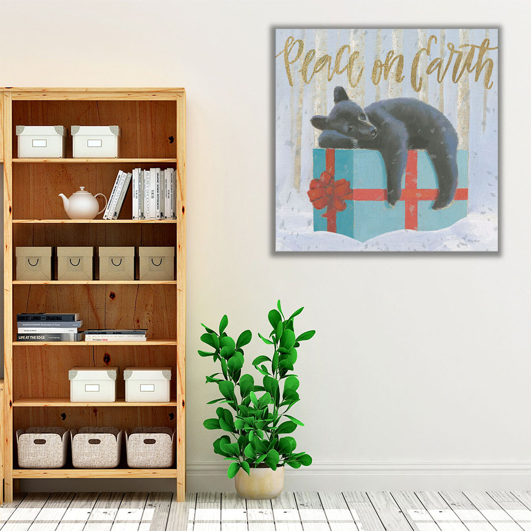 Christmas Critters Bright II - Canvas Print Wall Art