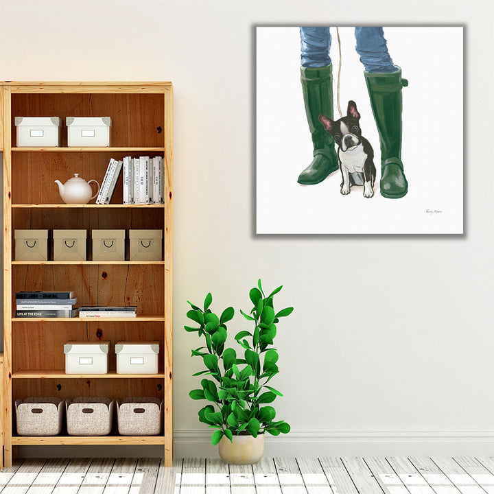 Furry Fashion Friends IX - Canvas Print Wall Art