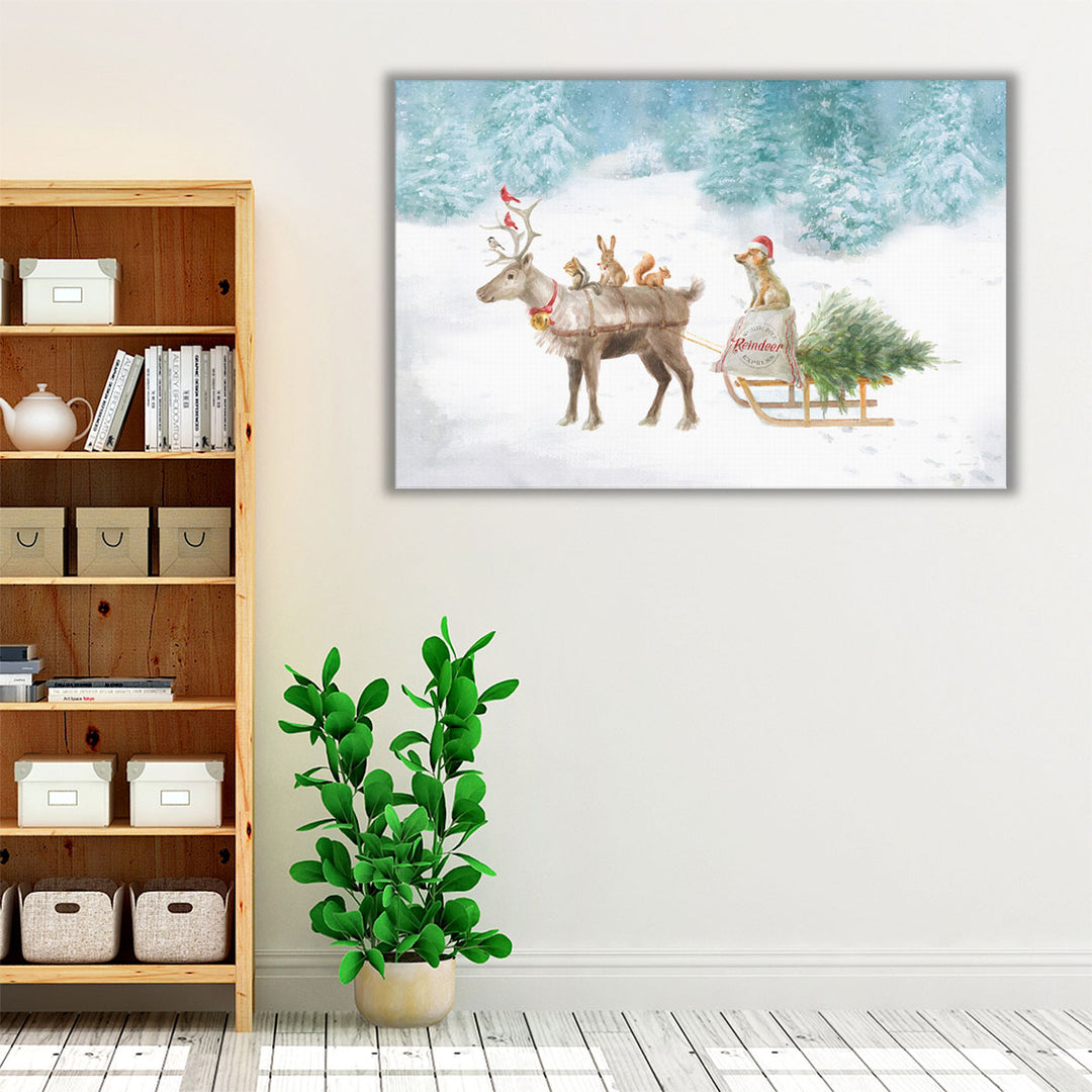 Woodland Celebration I - Canvas Print Wall Art