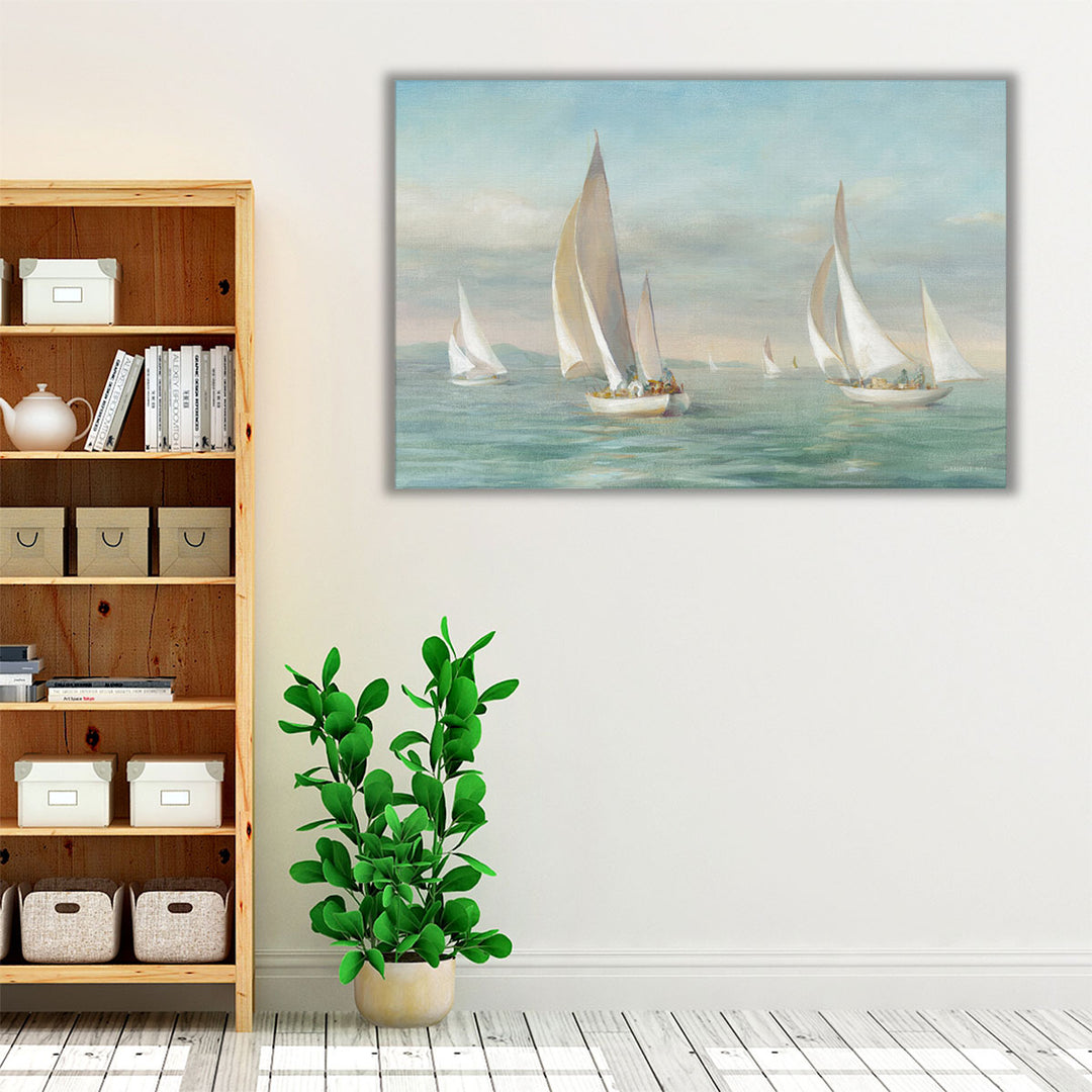 Weekend Sail v2 - Canvas Print Wall Art