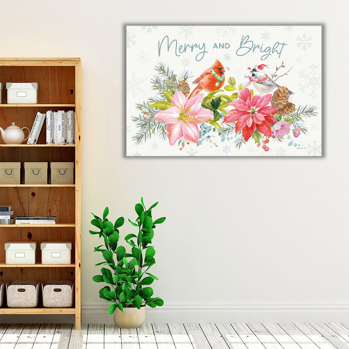 Happy Holidays I - Canvas Print Wall Art