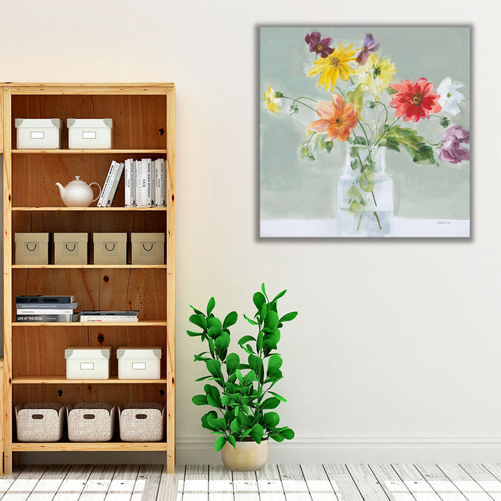 Wild About Wildflowers - Canvas Print Wall Art