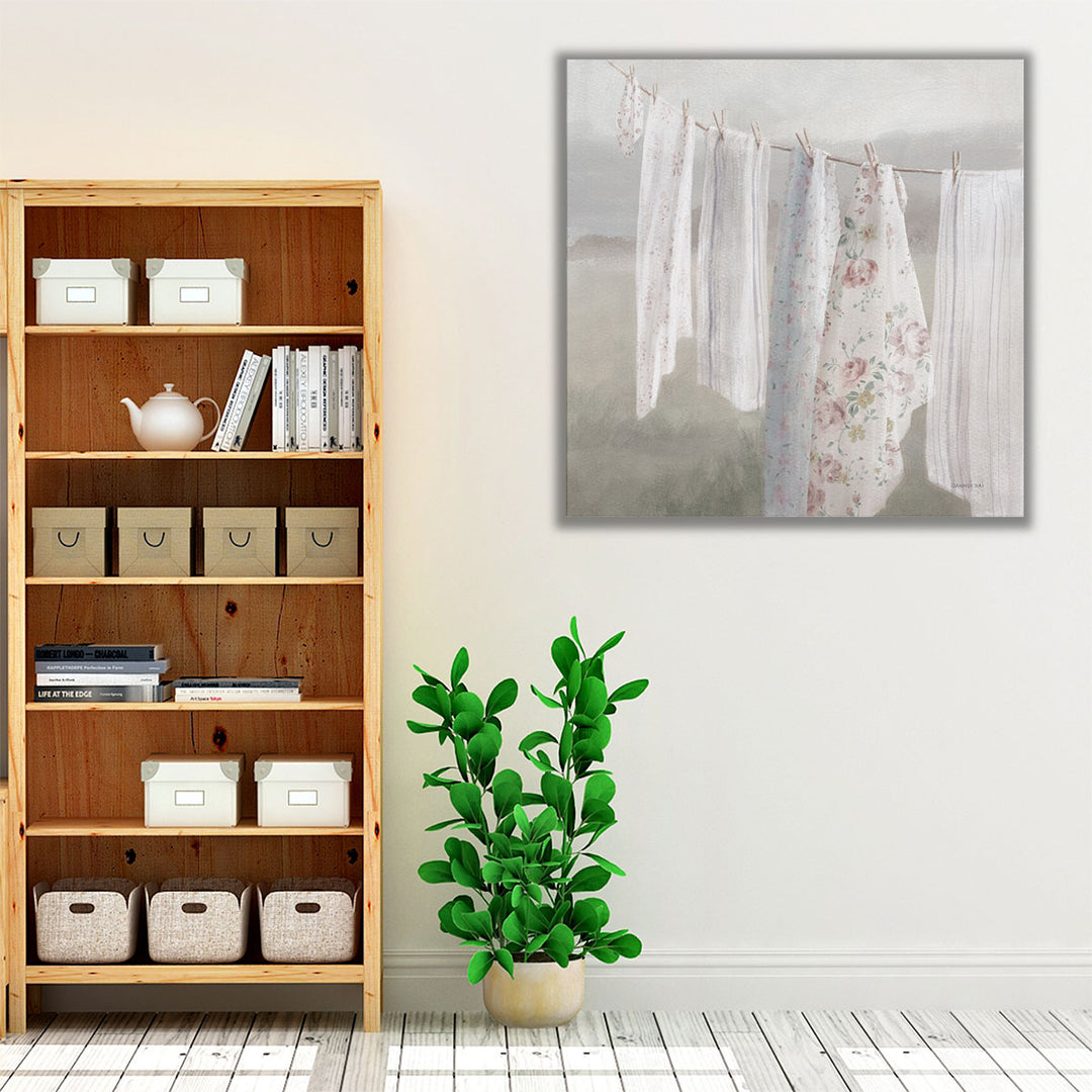 Laundry Day I Neutral - Canvas Print Wall Art