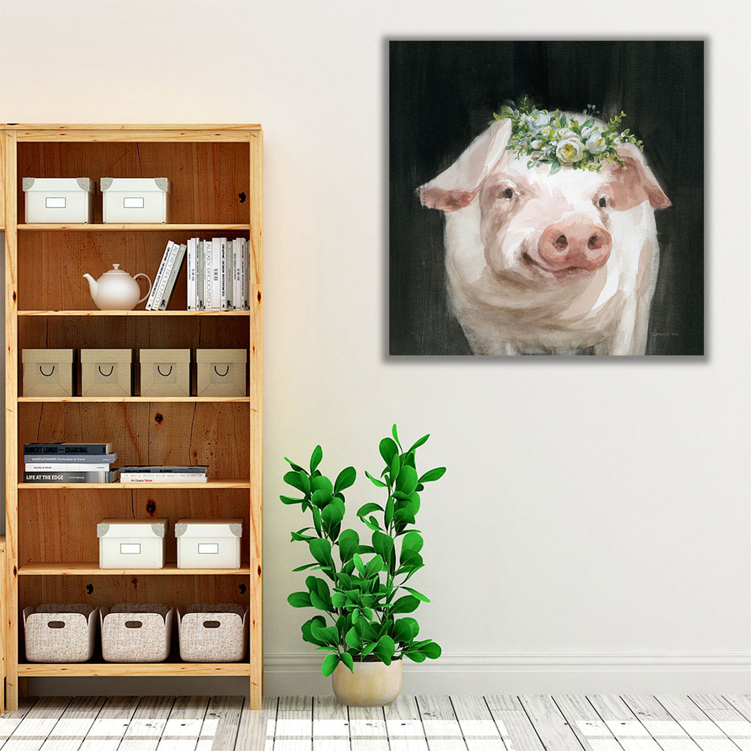 Barnyard Whimsy III - Canvas Print Wall Art