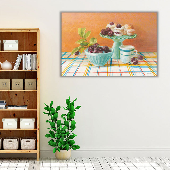 Retro Kitchen II - Canvas Print Wall Art