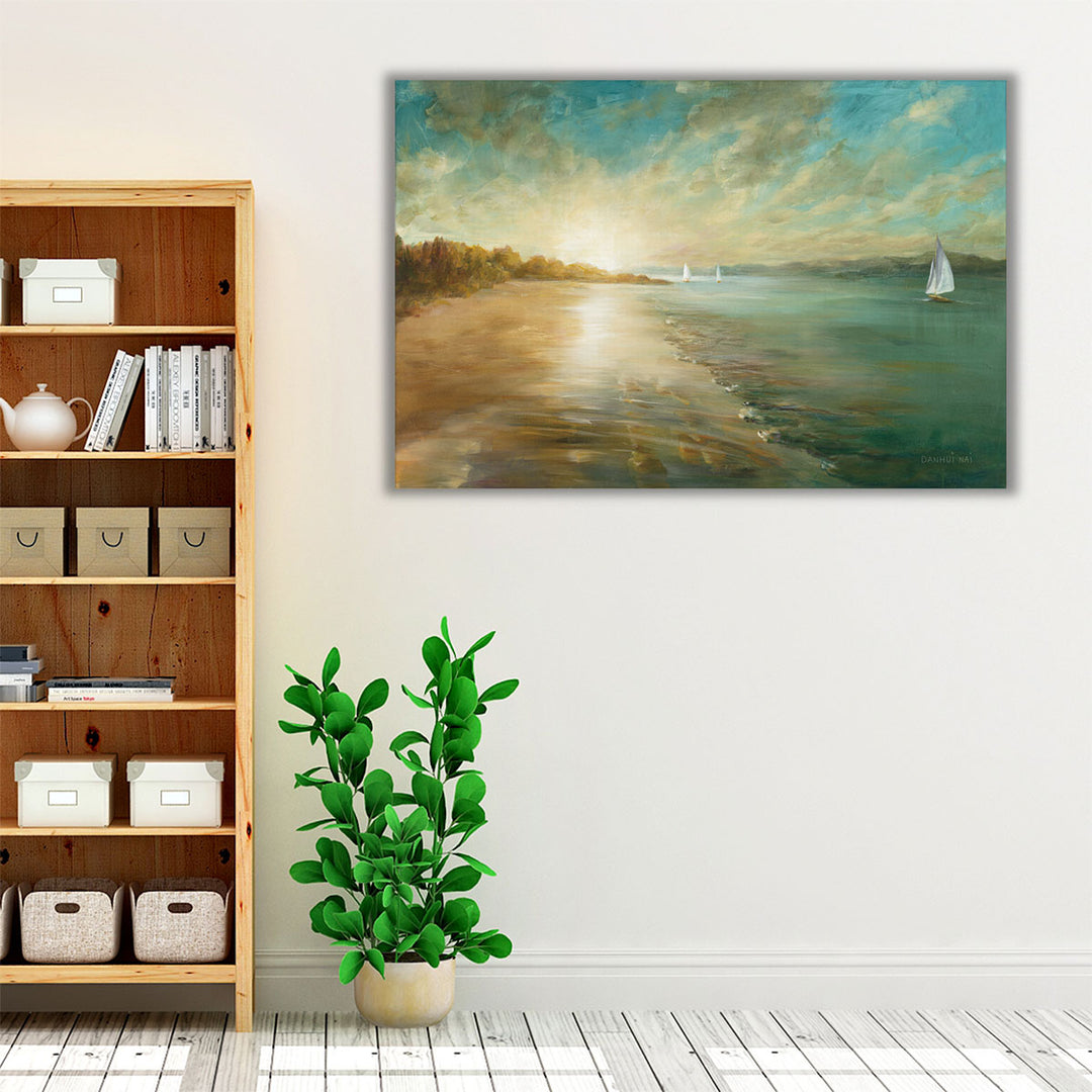 Coastal Glow - Canvas Print Wall Art