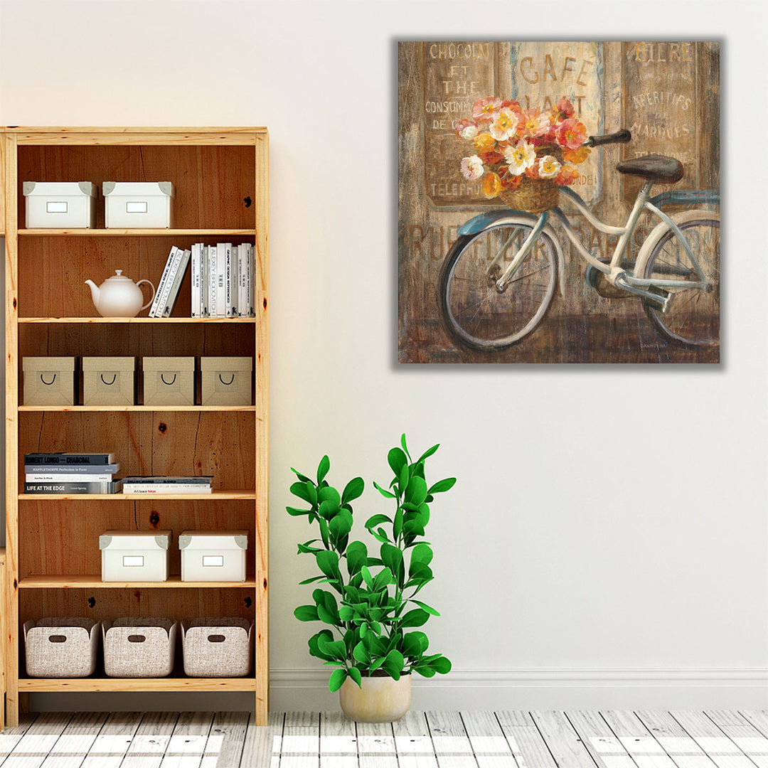 Meet Me at Le Cafe II - Canvas Print Wall Art