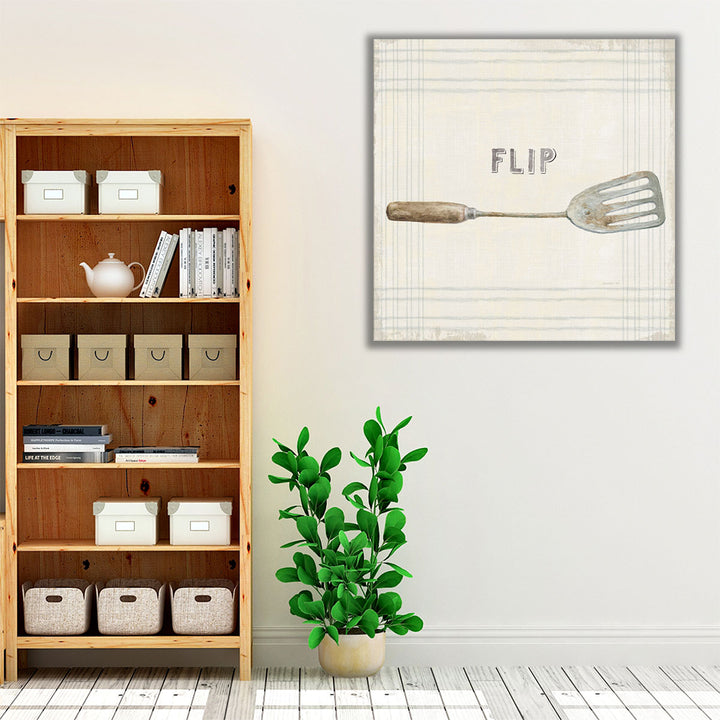 Floursack Kitchen Sign I - Canvas Print Wall Art