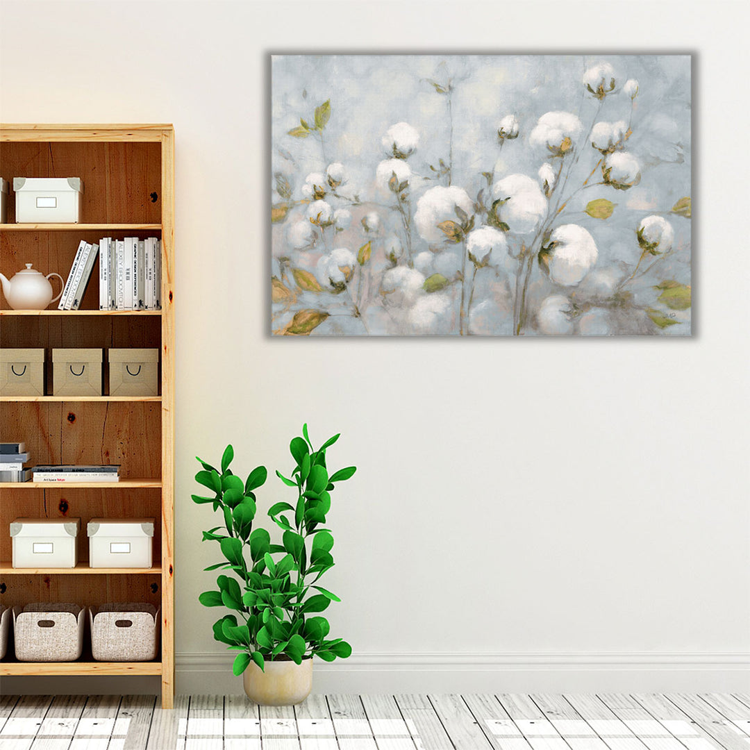 Cotton Field - Canvas Print Wall Art