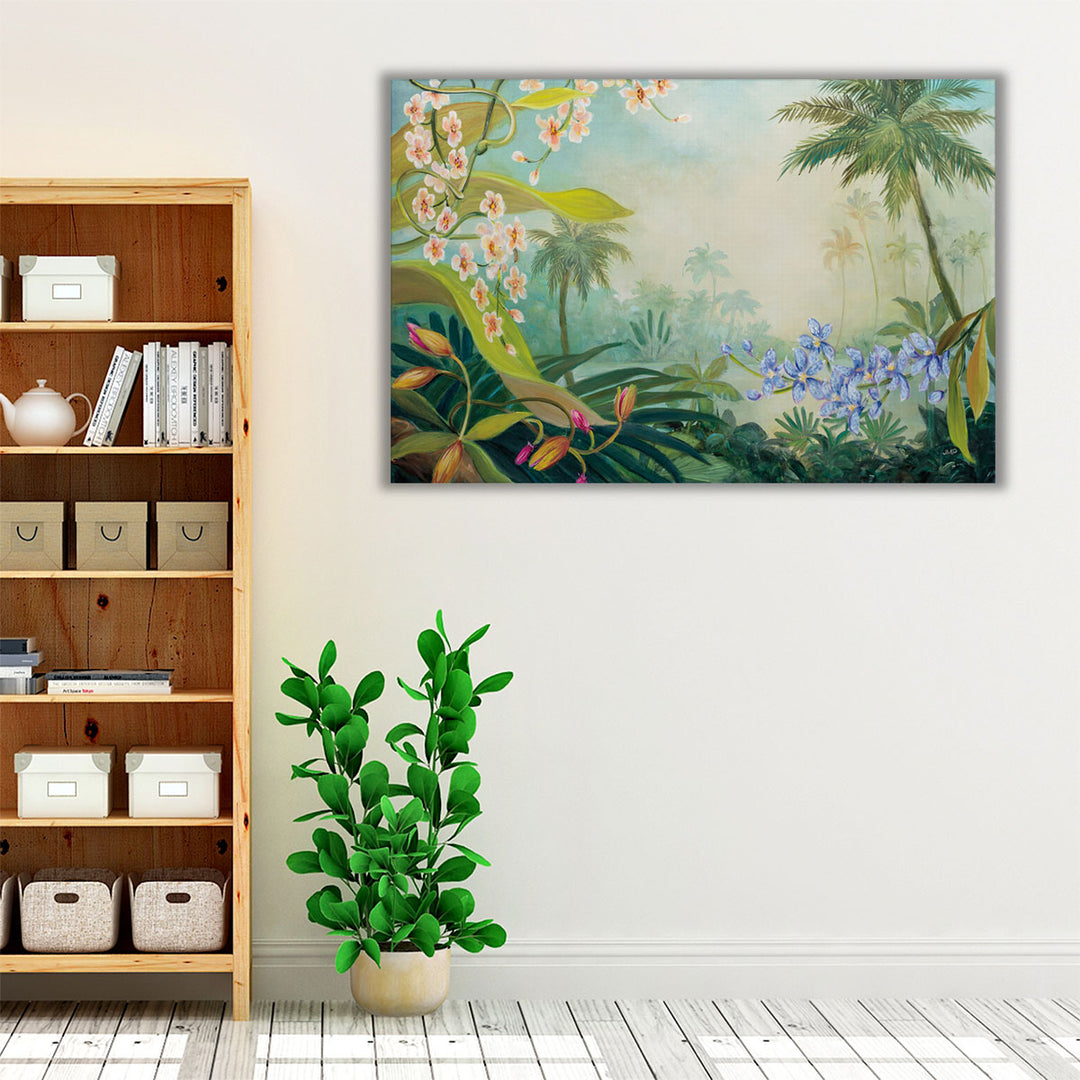 Orchids by the River - Canvas Print Wall Art