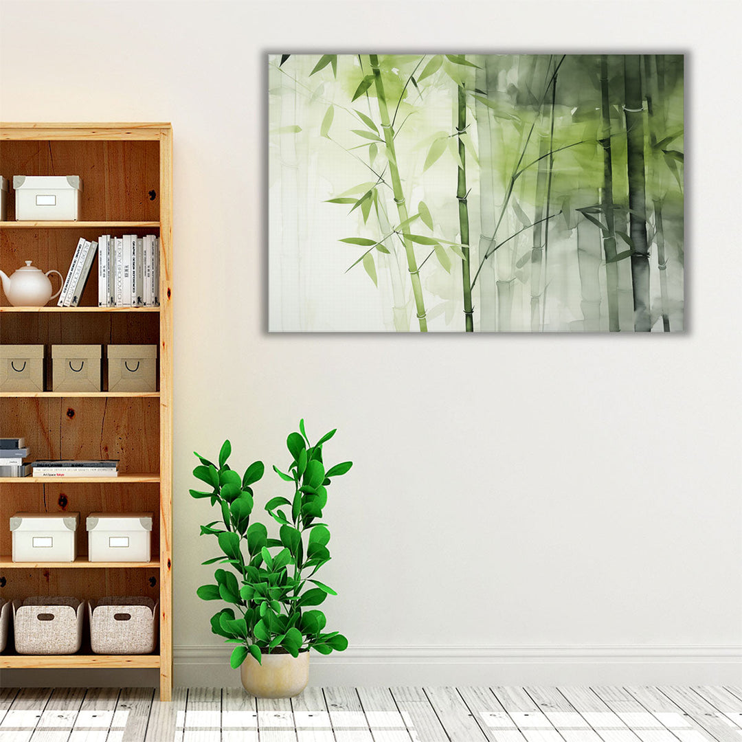 Bamboo, Bamboo - Canvas Print Wall Art