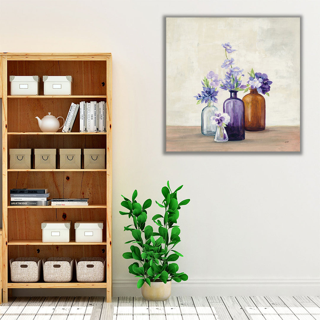 Windowsill Garden I - Canvas Print Wall Art