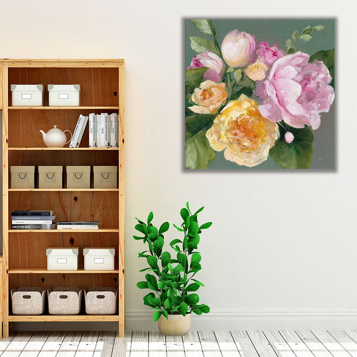 June Bouquet - Canvas Print Wall Art