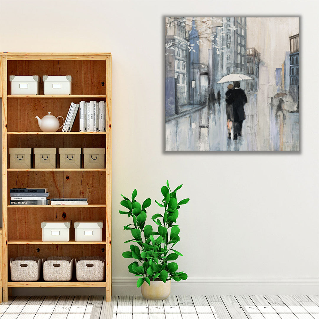 Spring Rain New York - Canvas Print Wall Art