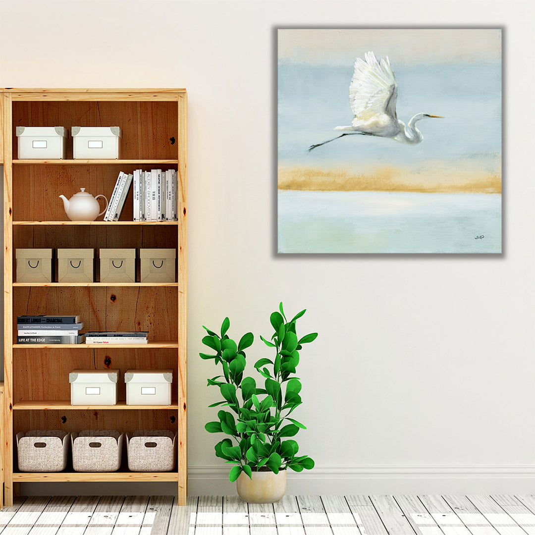 Flight Blue Sky - Canvas Print Wall Art