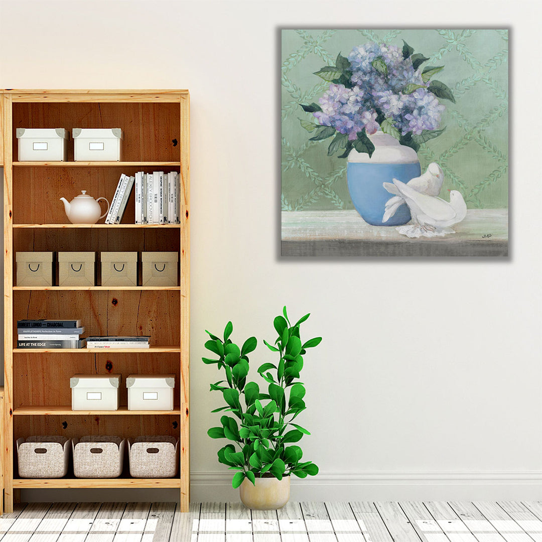 Enchanted Hydrangea - Canvas Print Wall Art