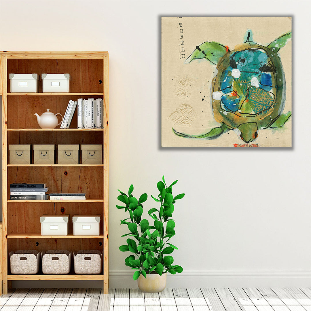 Chentes Turtle Light - Canvas Print Wall Art