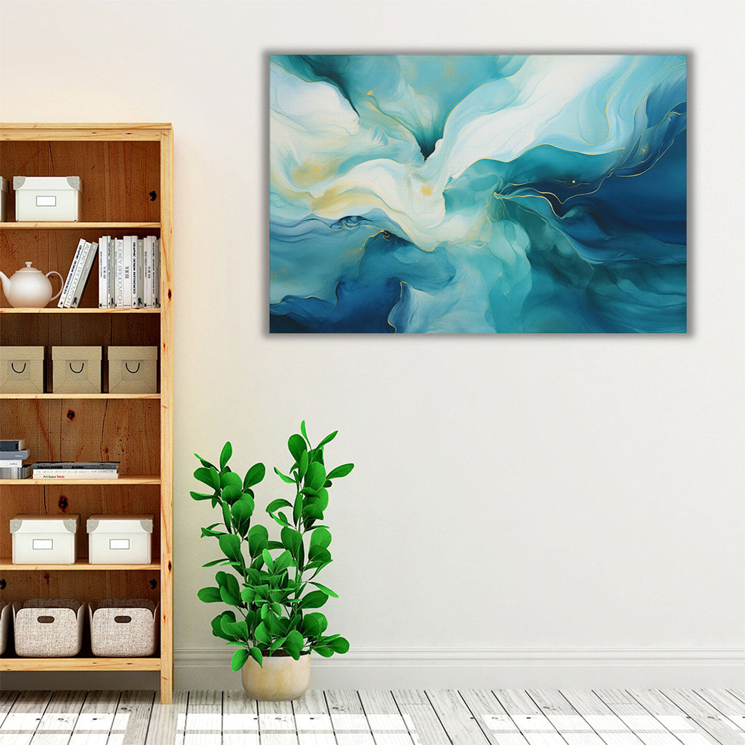 Fluid Currents 2 - Canvas Print Wall Art