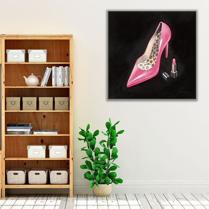 The Pink Shoe II - Canvas Print Wall Art