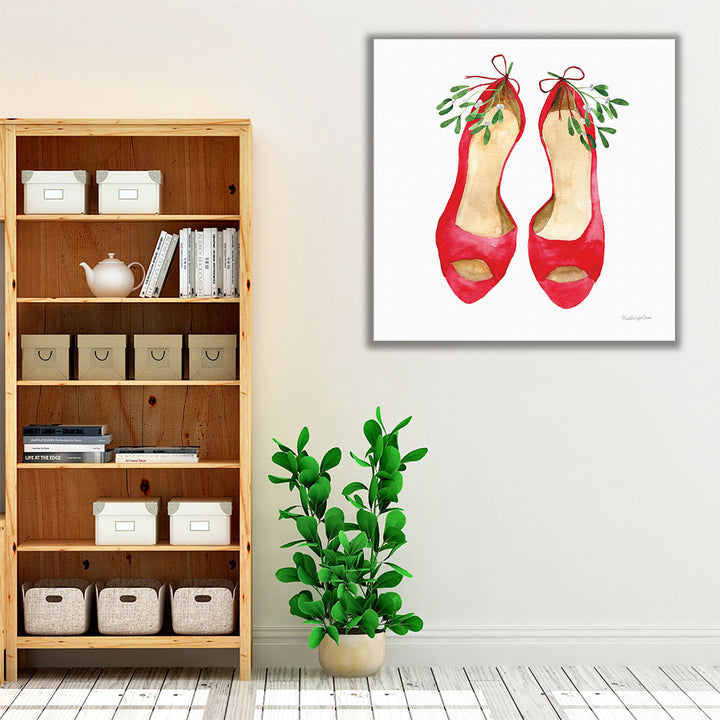 Christmas Shoes II - Canvas Print Wall Art