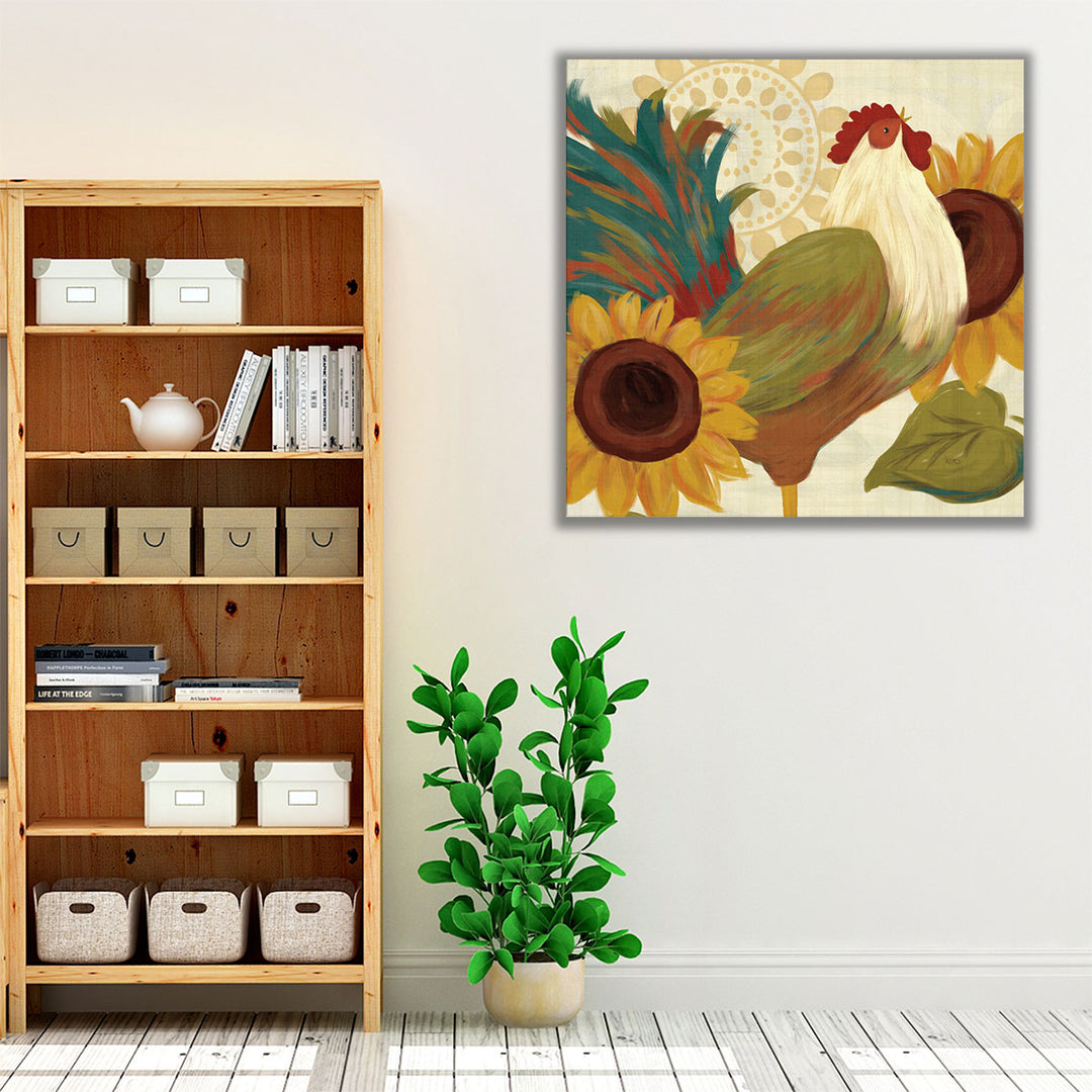 Spice Roosters I - Canvas Print Wall Art