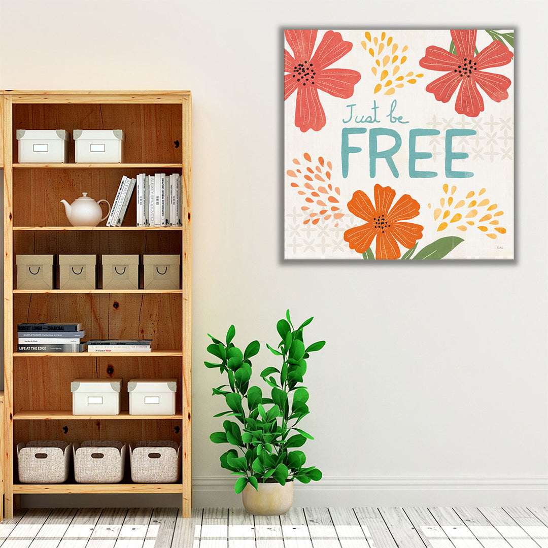 Mod Floral IV - Canvas Print Wall Art