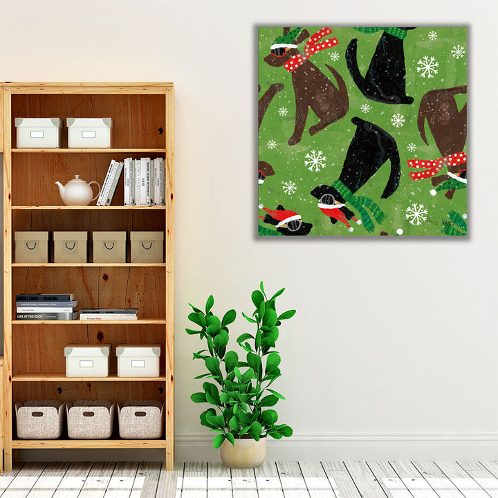 Merry Making Pattern IC - Canvas Print Wall Art