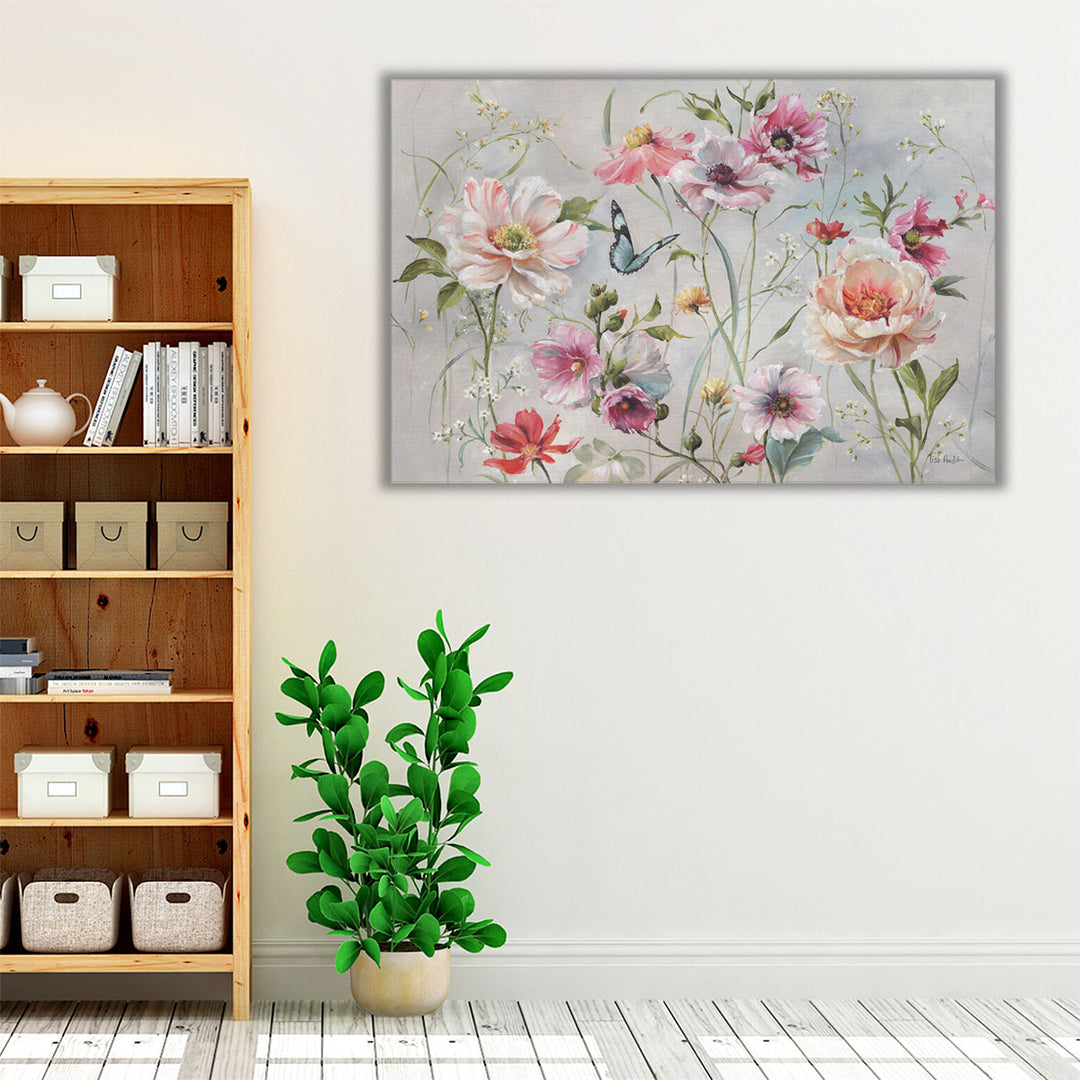 Antique Garden I- Canvas Print Wall Art