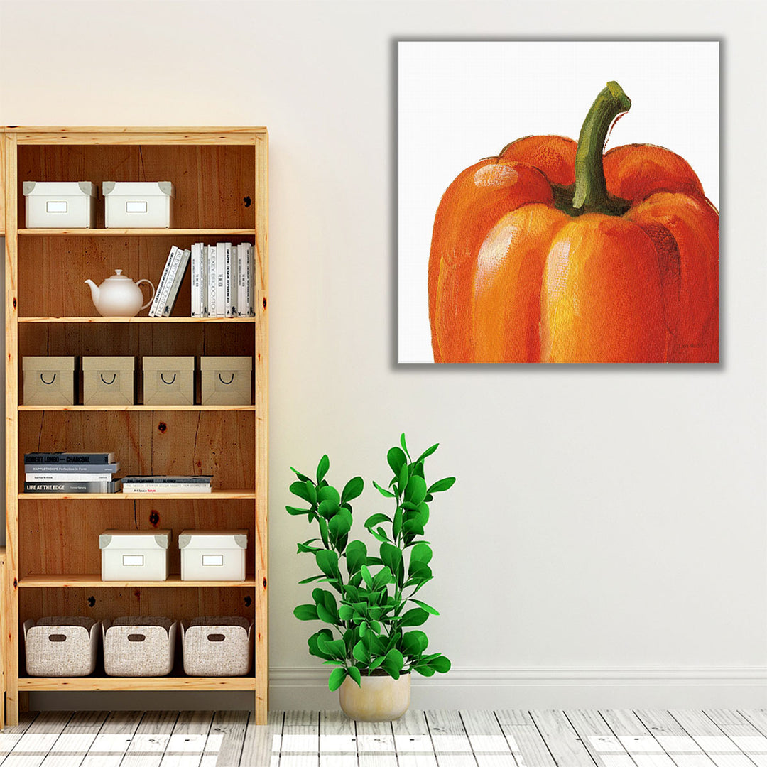 Crunchy on White - Canvas Print Wall Art