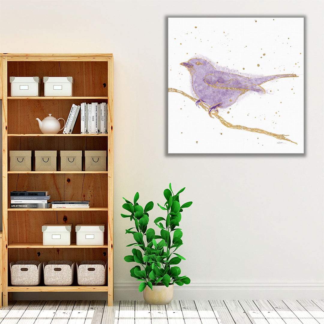 Gilded Bird I - Canvas Print Wall Art