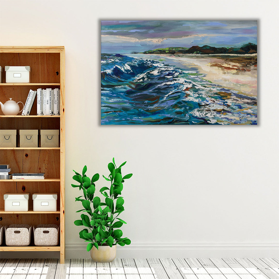 Rough Surf - Canvas Print Wall Art