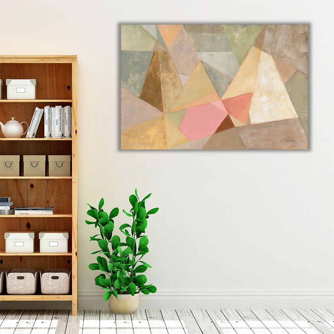 Geometric Abstract - Canvas Print Wall Art