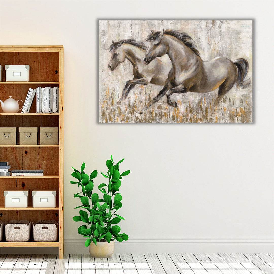 Running Horses - Canvas Print Wall Art