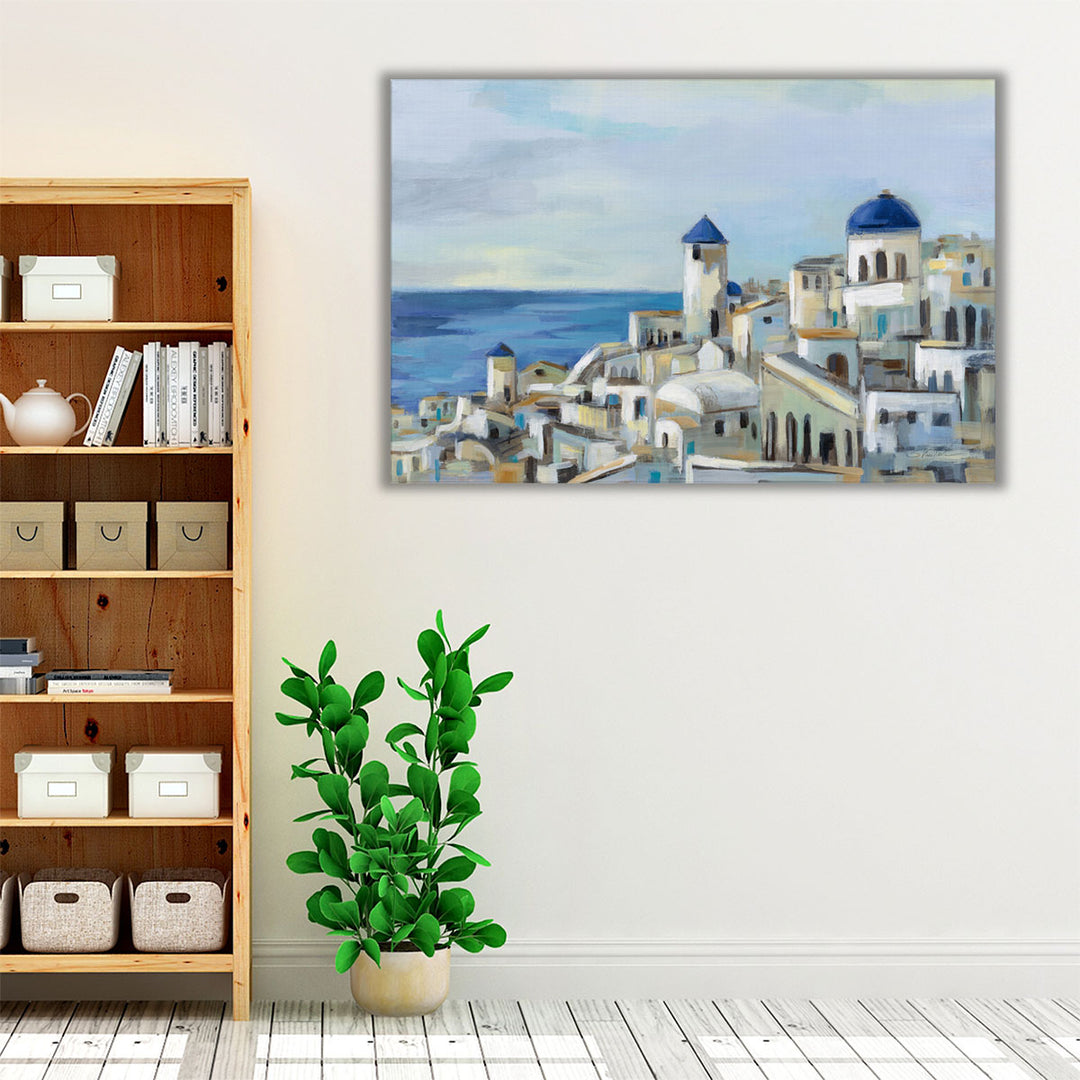 Santorini View I - Canvas Print Wall Art