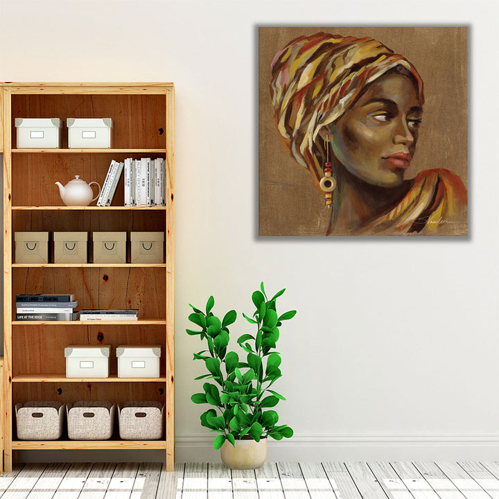 African Beauty I - Canvas Print Wall Art