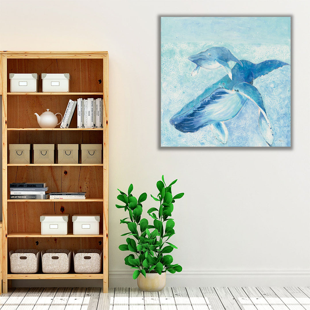 Blue Mama - Canvas Print Wall Art