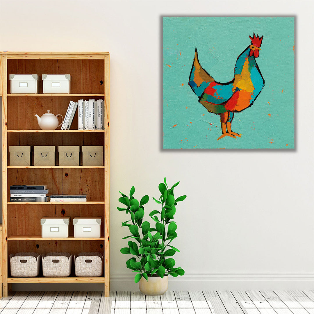 The Strutter - Canvas Print Wall Art