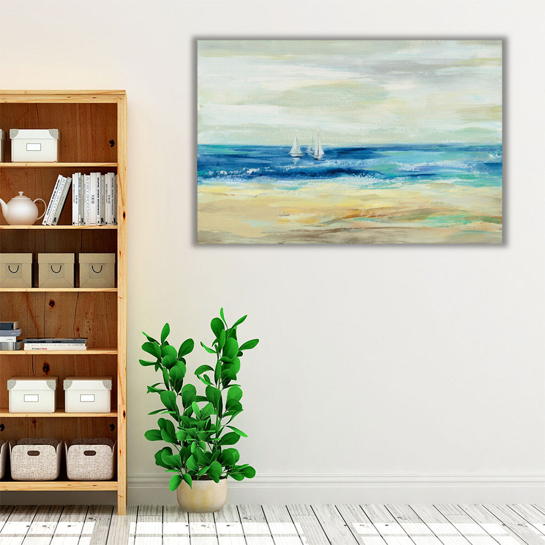 Sand and Sea - Canvas Print Wall Art