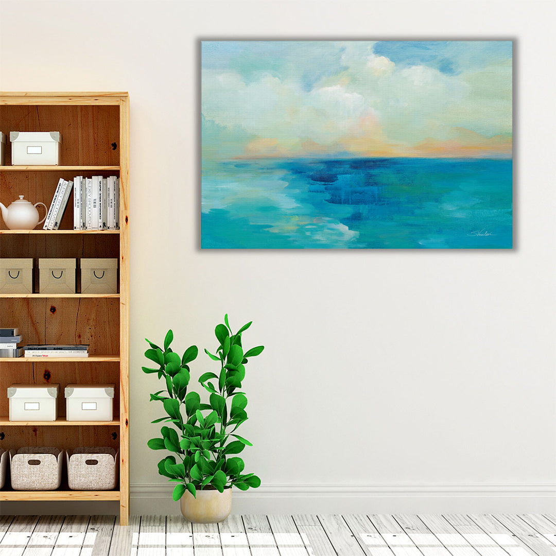 Aquarelle Sea - Canvas Print Wall Art