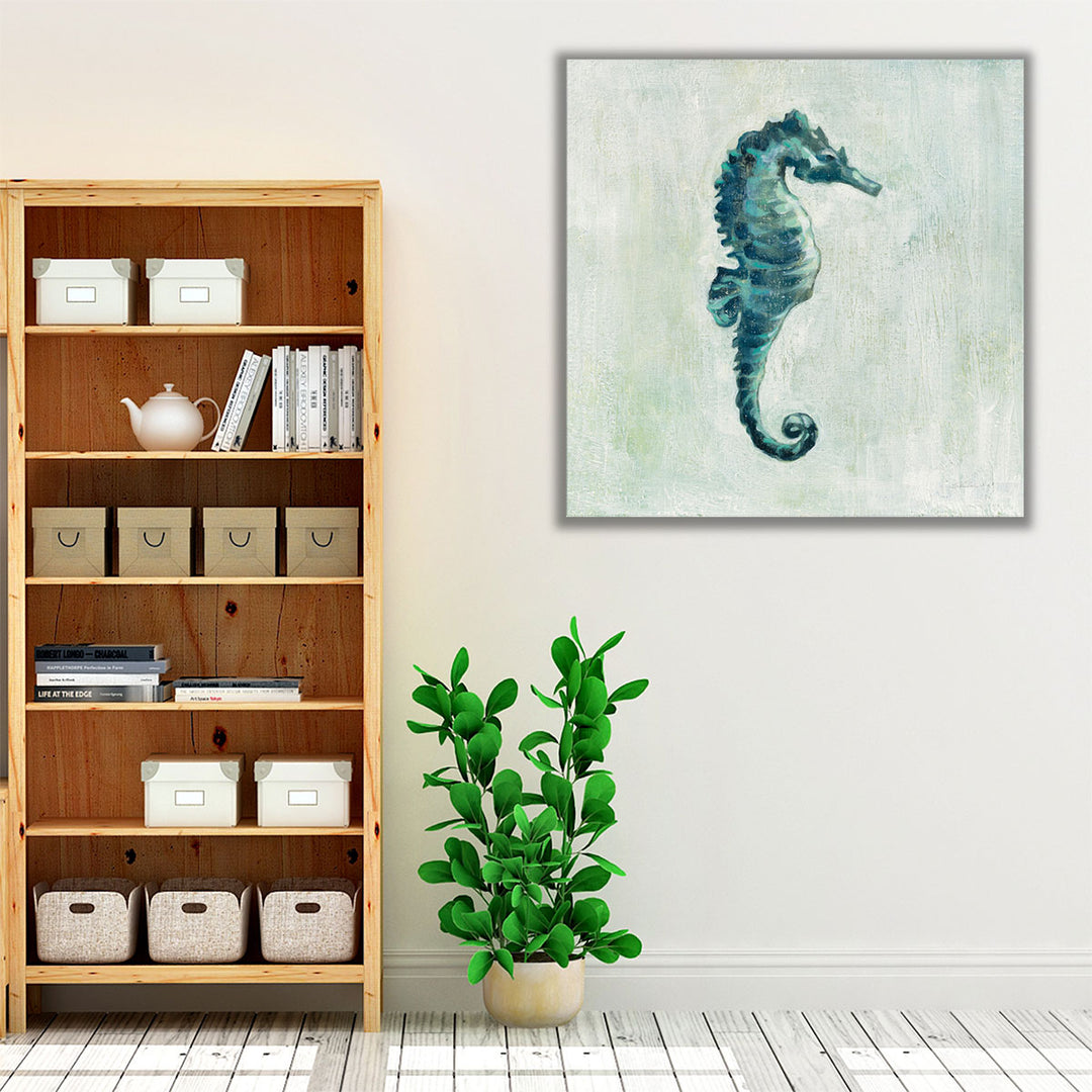 Indigo Sea Life I - Canvas Print Wall Art