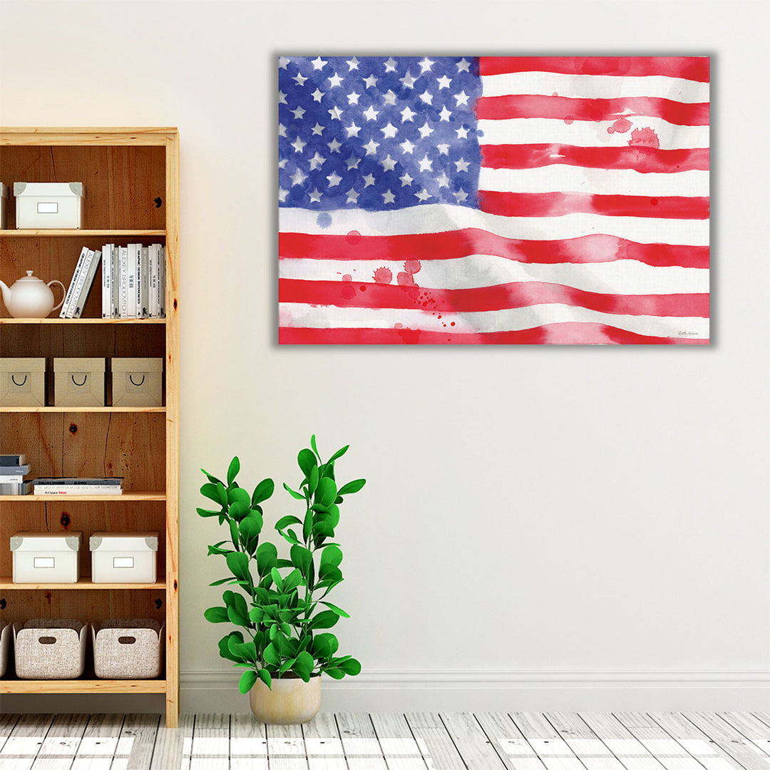 Americana Style I - Canvas Print Wall Art