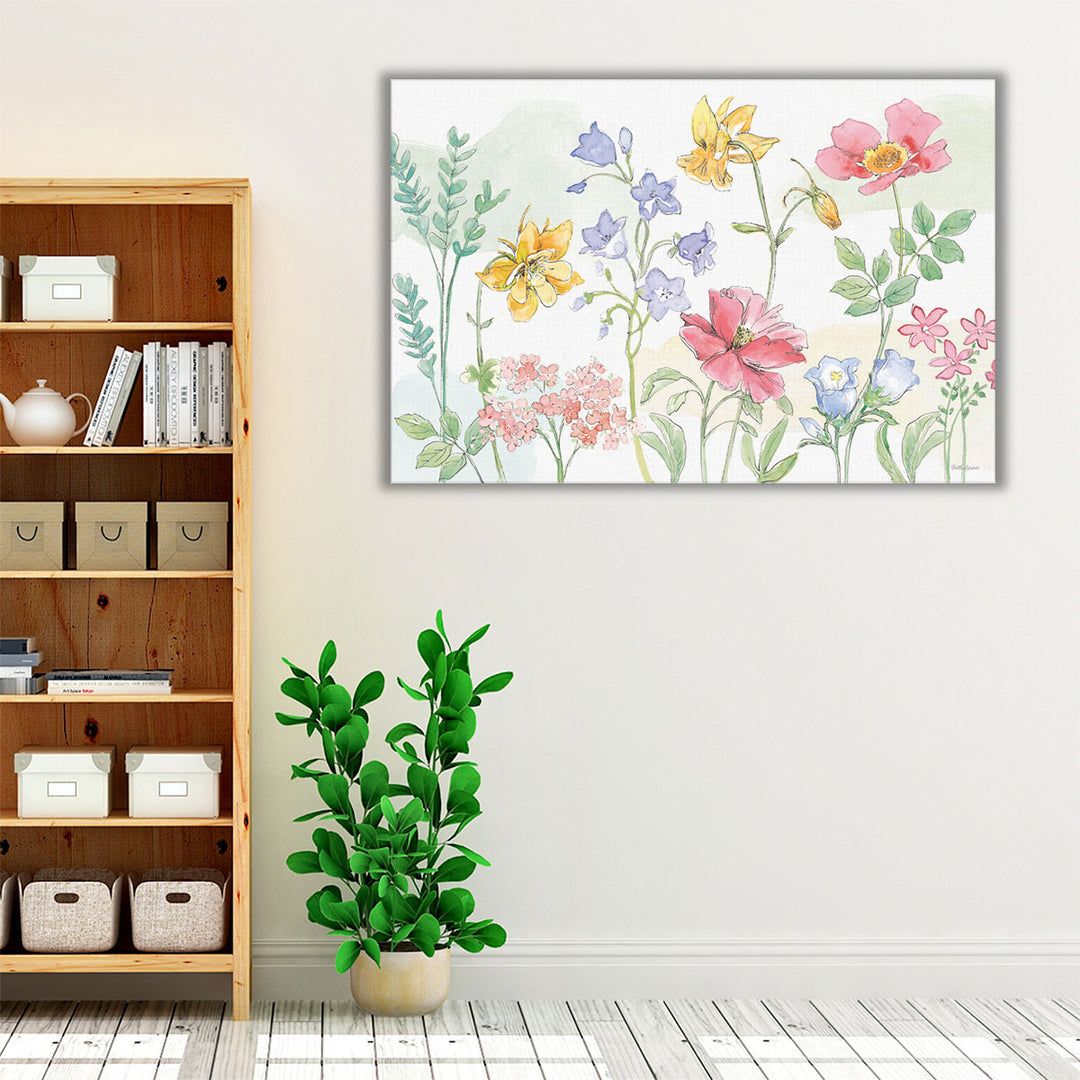 Peaceful Petals VI - Canvas Print Wall Art